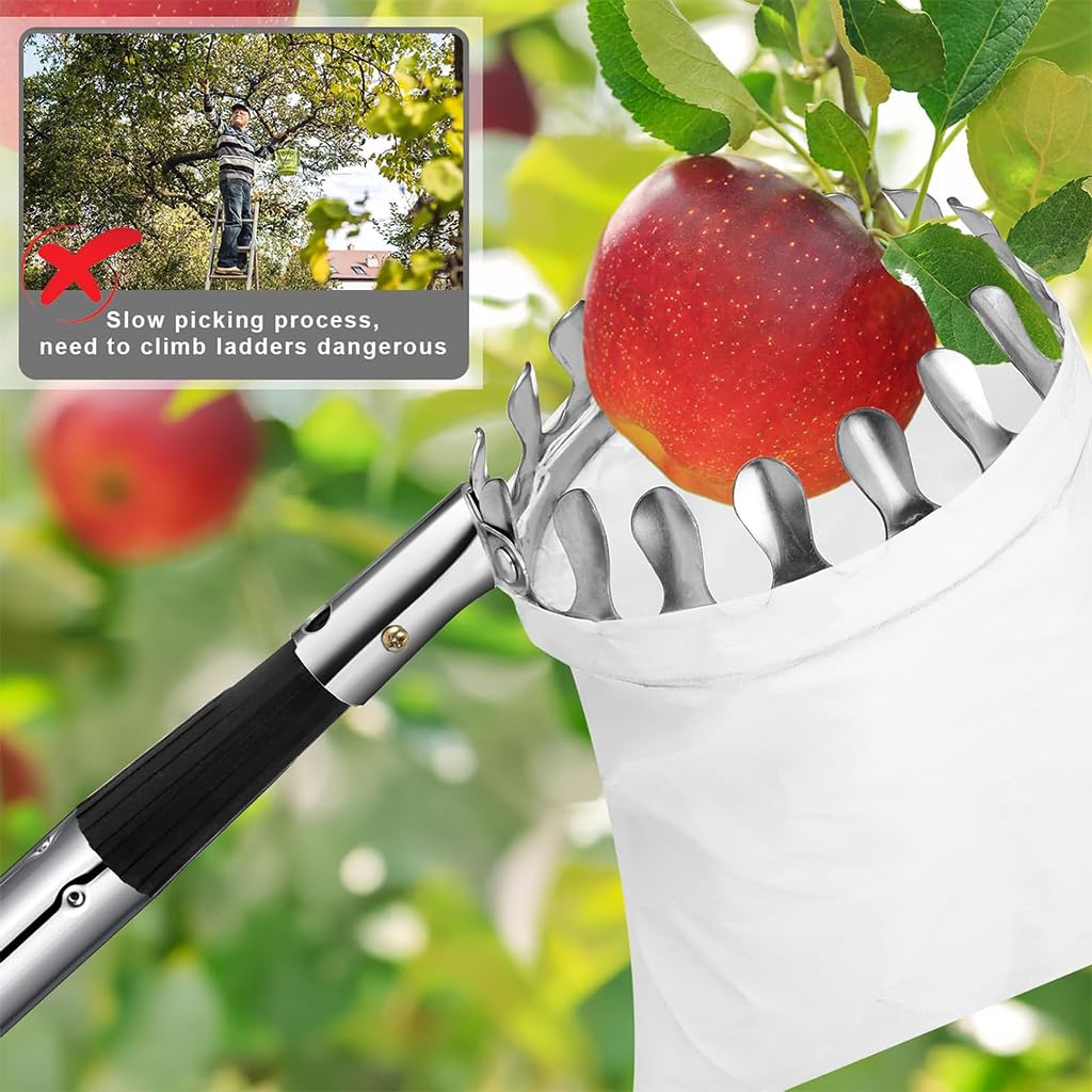 Heavy-Duty Fruit Picker Tool đ